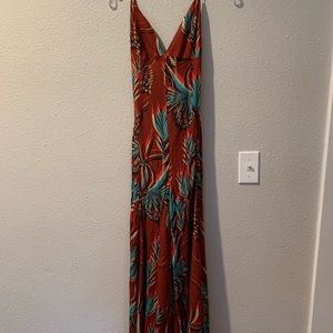 Free People wide leg romper